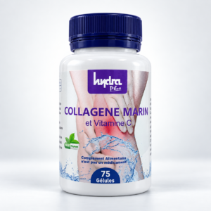 Collagène Marin + Vitamine C Hydra Plus – 75 gélules