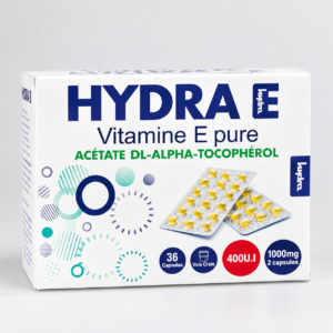 Vitamine E Hydra Plus – Hydra E – 36 capsules