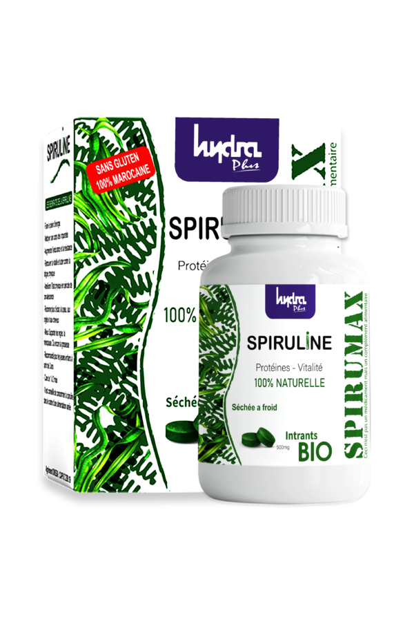 Spirumax Spiruline Hydra Plus 120 cp