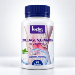 Collagène Marin + Vitamine C Hydra Plus – 90 gélules