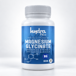 Magnésium Glycinate 300 mg Hydra Plus – 60 gélules
