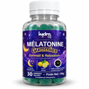 Mélatonine Gummies 2 mg Hydra Phyt – 30 gummies