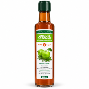 Vinaigre de Pomme aux Herbes Aromatiques – 250 ml