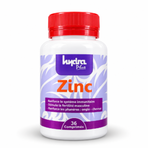Zinc Hydra Plus 15 mg – 36 comprimés